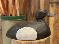 Antique Hand Carved Rustic Working Decoy