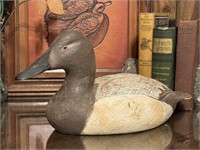 Signed Vintage Hand Crafted Duck Decoy
