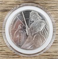 One Ounce Silver Round: Darth Vader