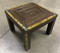 Unique Wood End Table