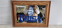 BRISA MEXICAN LITE BEER FRAMED MIRROR-23X17