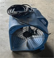 Large Blue Fan