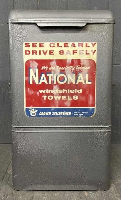 National Windshield Towel Dispenser