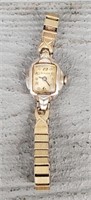1958 Buluvo 10K Rolled Gold Plated Watch