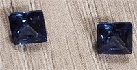 1.55 CT Blue Sapphire  Faceted Gemstones
