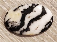 White & Black Buffalo Turquoise Gemstone