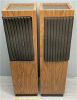 Pair Speaker Cabinets