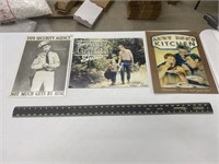 Group of Andy Griffith Metal Signs