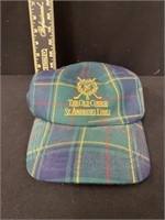 St. Andrews The Old Course Plaid Golf Hat Scotland