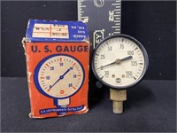 NOS Vintage US Gauge w/ Box