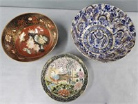 3 Chinese Porcelain Bowls