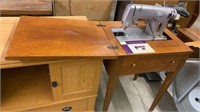 KENMORE SEWING MACHINE WITH CABINET