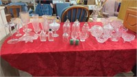 COLLECTION OF DRINKING GLASSES- VOTIVE CUPS-