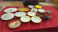 DIFFERENT KINDS OF SERVING PLATES- BOWLS AND