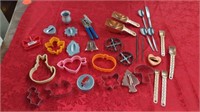 DIFFERENT KINDS OF COOKIE CUTTERS- CAN OPENER-