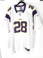 AUTHENTIC Reebok Minnesota Vikings #28 Jersey