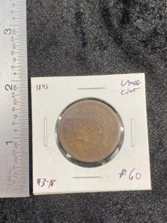 1845 Large Cent