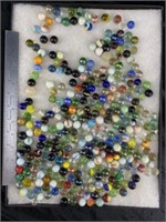 Large Group of  Marbles frame NOT included