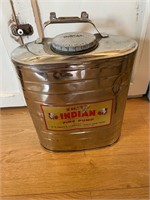 1930s D.B Smith Indian Fire Metal Pump Backpack