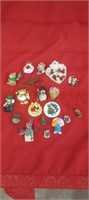 SEASONAL BROOCHES AND PINS