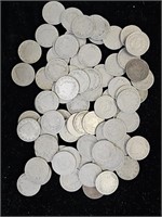 80 US Coins Liberty Nickels