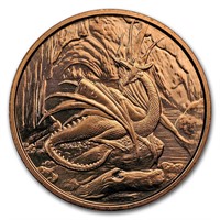Norse Níðhöggr .999 Fine 1 oz Copper Coin