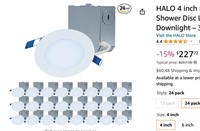 HALO 4 inch Recessed LED Ceiling & Shower Disc