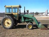 JOHN DEERE 4010 DIESEL w/ JD 48 LOADER