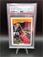 1991 Hoops - Michael Jordan #536 (Grade 8)