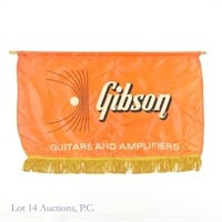 Gibson Guitars & Amplifiers Store Display Banner