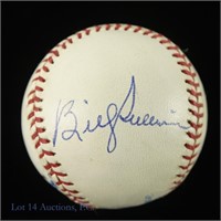 Tigers Billy Sullivan Jr. Signed Baseball