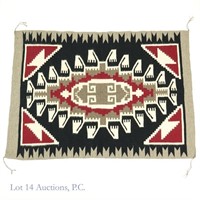 Navajo Ganado Rug, 43 x 31"