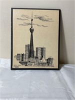 Cn tower hand crafted