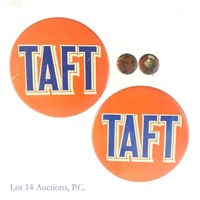 1908 Taft & Bryan Pins (4)