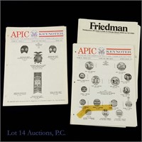 1972 APIC  Keynoter Volume XI Numbers 1,3, 4