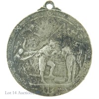 1909 Silver Hudson-Fulton Comm. Medal (EF?)