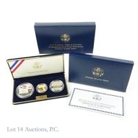 2001 U.S. Capital Gold & Silver Proof 3-Coin Set