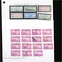 1930 Graf Zeppelin / Early Air Mail Stamps 100+