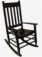 Style Selections Black Wood  Rocking Chair $129