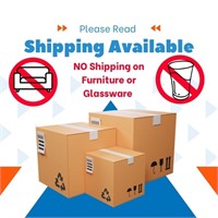 Shipping Available - Shipping & Handling Fees Appl