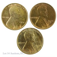 1930-1931 Lincoln Cents (Unc RB) -3