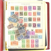 Modern U.S. Postage Stamps Album & Pages