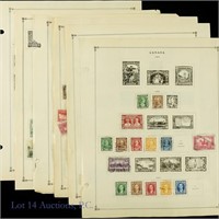 1852-1940 Canadian Postage Stamps (90+)