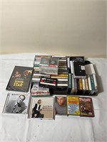 Vintage cassette tape and cd lot