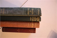 4- Vintage Hardcover Books