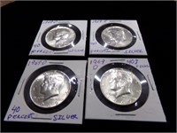 4-1969d 40% silver 1/2 dollars