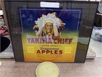 Yakima Chief Apples label