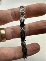 STERLING SILVER SIAM BRACELET