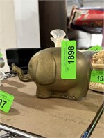 VTG BRASS MID CENTURY ELEPHANT