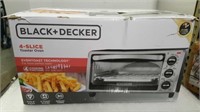 Black & Decker 4 slice toaster oven